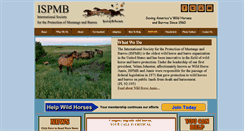 Desktop Screenshot of ispmb.org