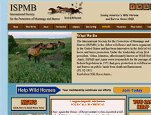 Tablet Screenshot of ispmb.org